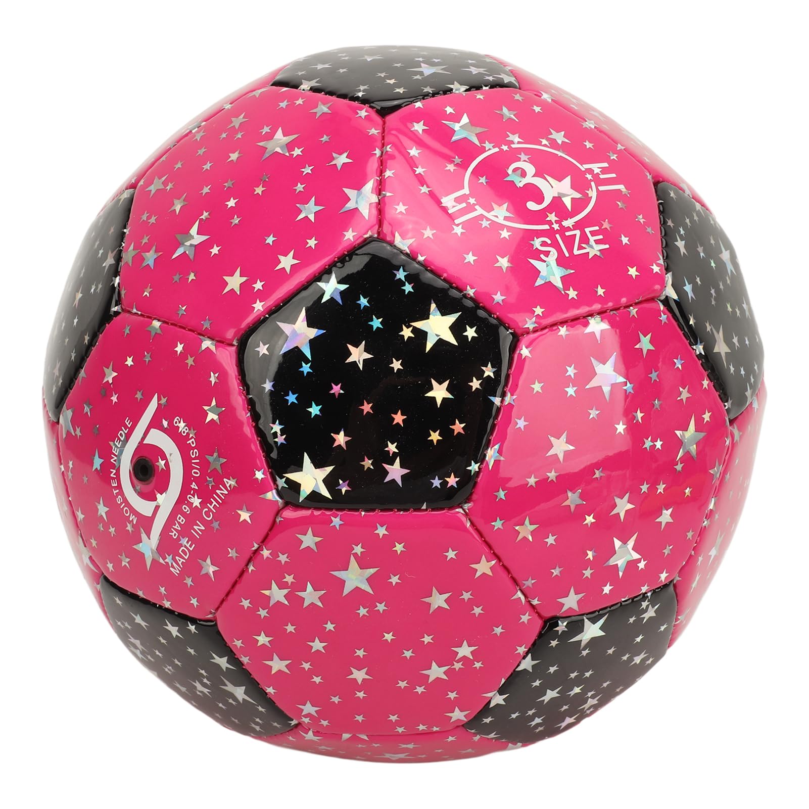 Amazon | J-ouuo 子供サッカーボールサイズ 3 ピンクインフレータブル