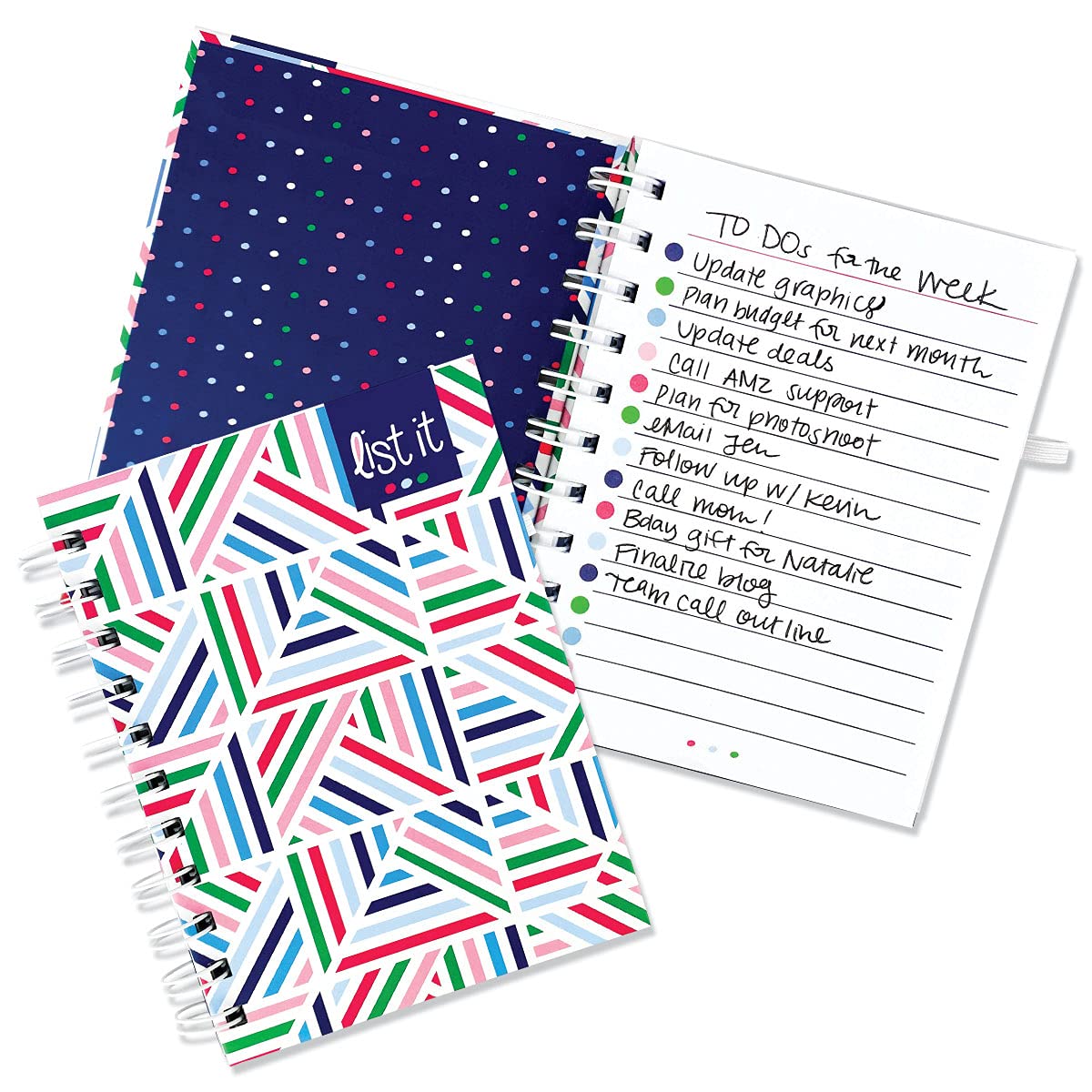 Carnet de notes de poche à spirale petit format bloc-notes papier épais