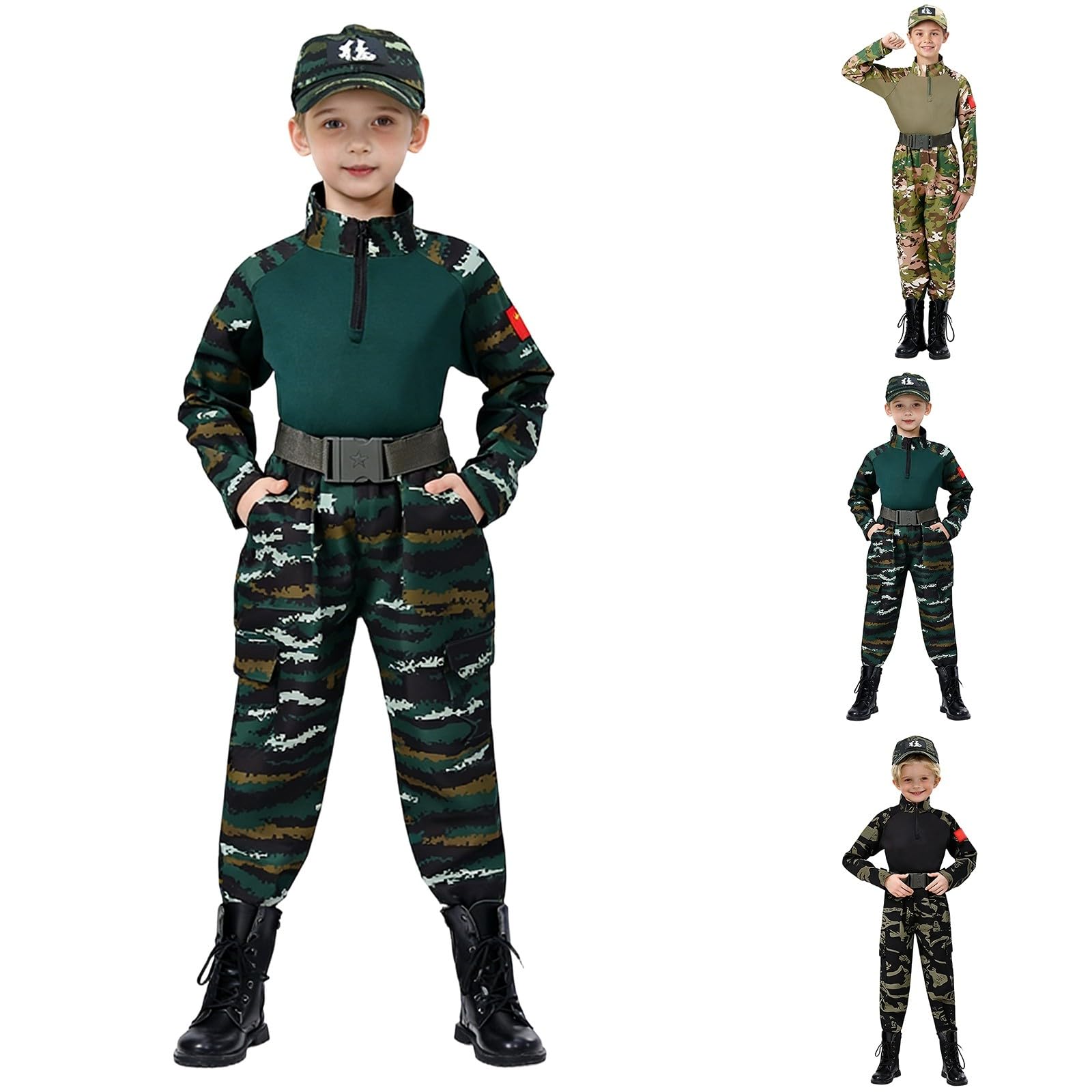 WWricotta Completo outdoor bambino: maglietta a maniche lunghe anti-UV e pantaloni leggeri, per escursioni
