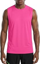 Zengjo Mens Athletic Tank Tops Quick Dry Sleeveless Workout Shirts