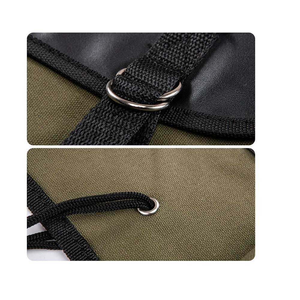 Motorrad Satteltaschen 17 Zoll - Wasserdichte Canvas Seitentaschen 900g