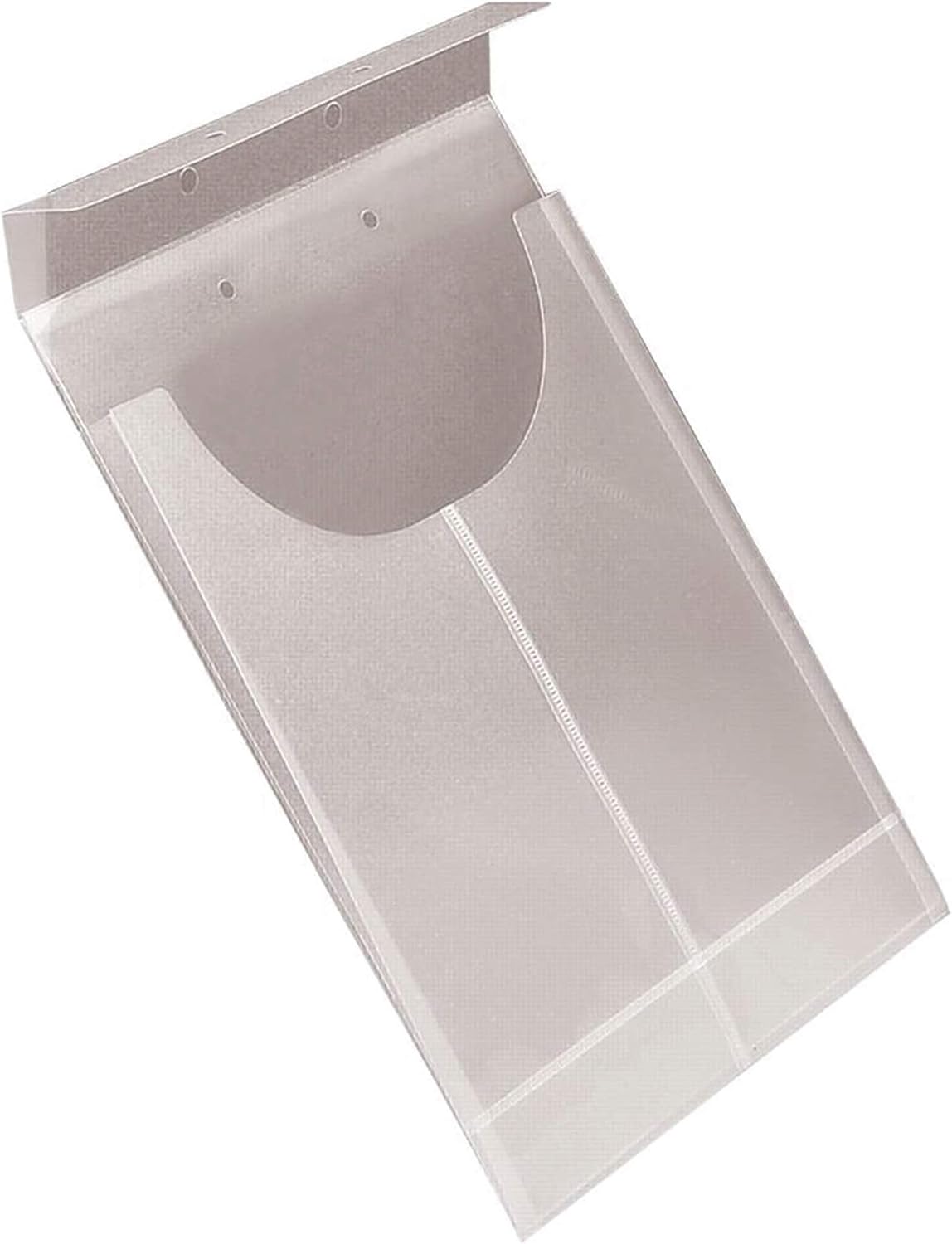 Smead Poly File Retention Jacket, 3/4" Expansion, Letter/Legal, Clear, 24 per Box