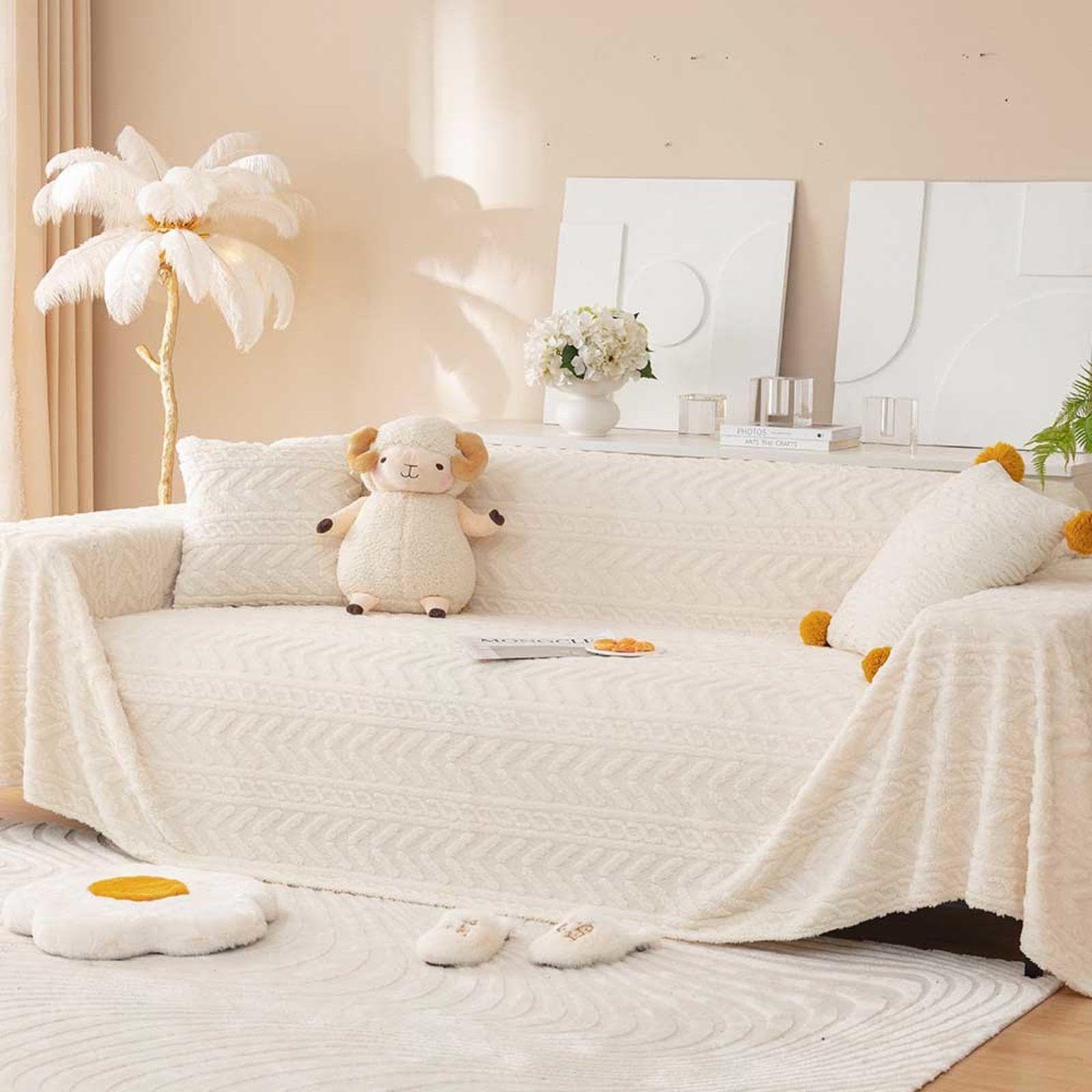 Extra Large Sofa Throws 180x380cm Soft and Stylish Throws for 4 Seater Sofas and Settees