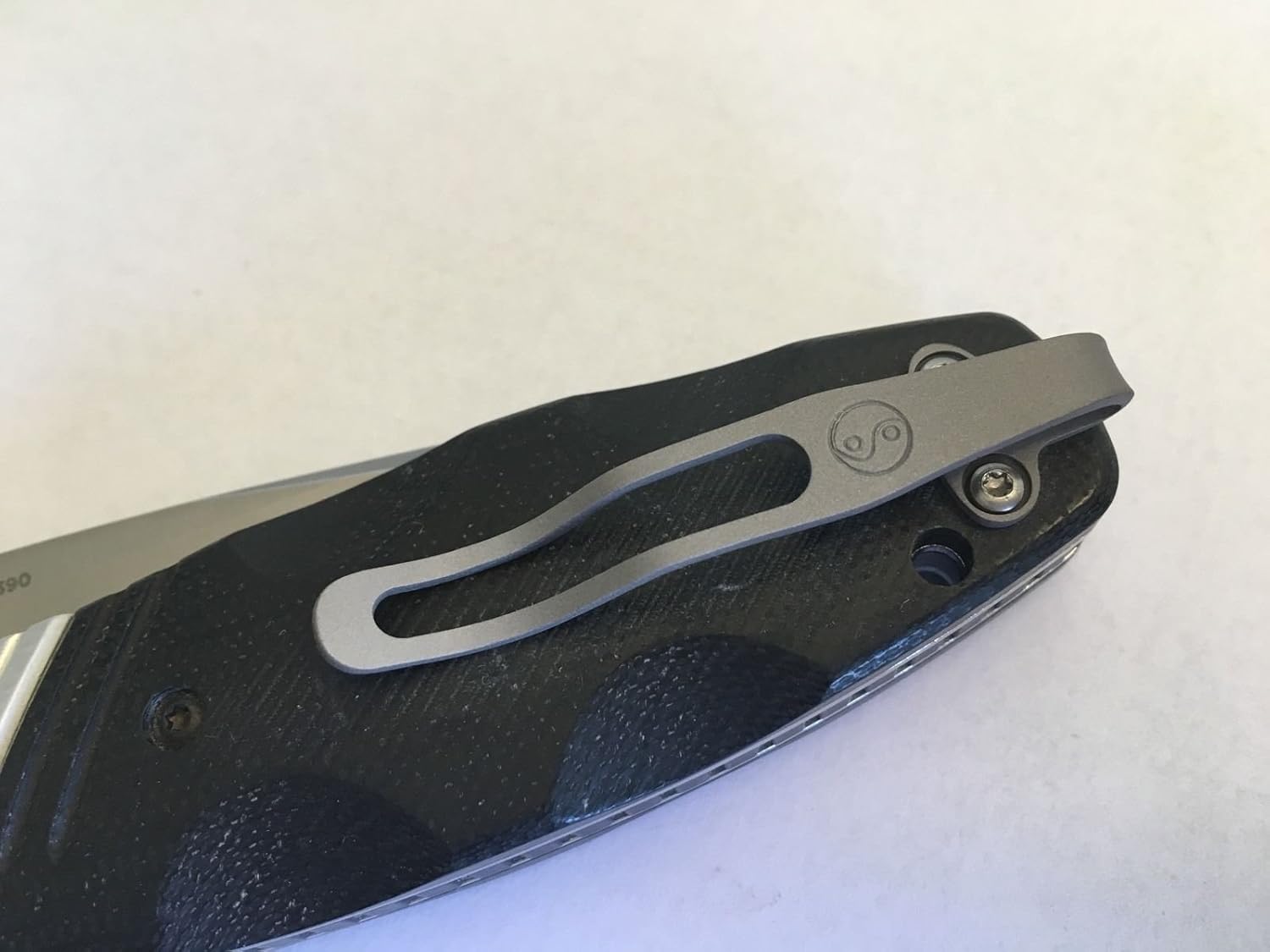 Titanium Pocket Clip Made For Benchmade Barrage 585 580 583 581 585 586 Folding Knife