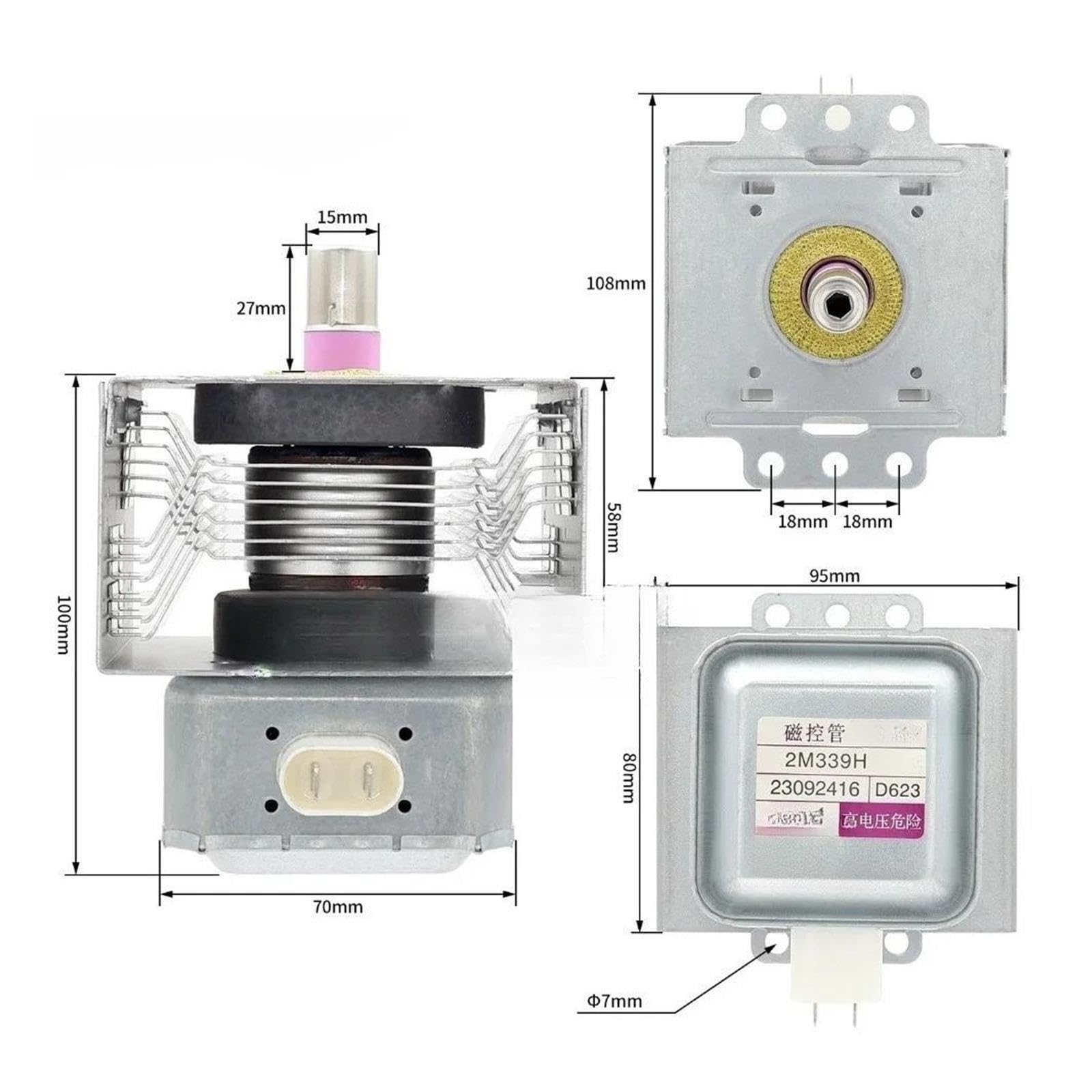 Magnetrón Refrigerado por Aire 2M339H