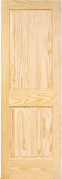 Kimberly Bay 2-Panel Solid Pine Unfinished Interior Door Slab (28x80)