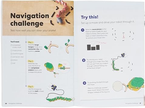 KiwiCo - Remote Controlled Snake Robot | DIY Robotics Engineering Building Kit | Science Exploration Activity & RC Learning Toy & Gift for Kids Ages 9+