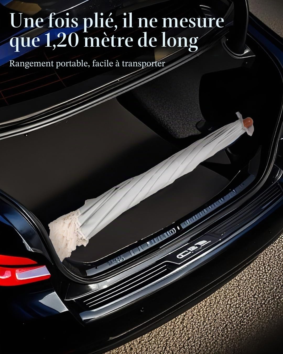 Générique Parasol De Plage 200cm Avec Pompons, Style Bohème, Parasol De Jardin Extérieur Inclinable, Design Inclinable, Pied Non Inclus Pour Pelouses, Piscines, Marchés