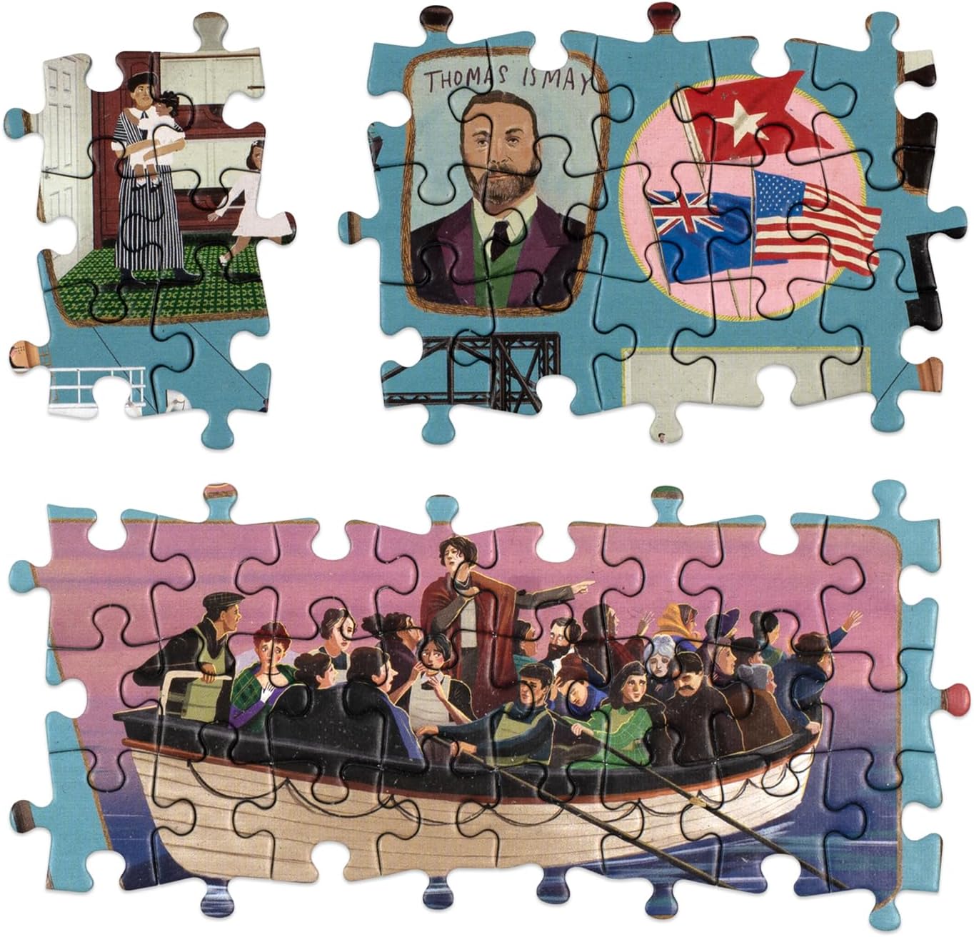 The World of The Titanic: A 1000-piece Jigsaw Puzzle by Barry Falls