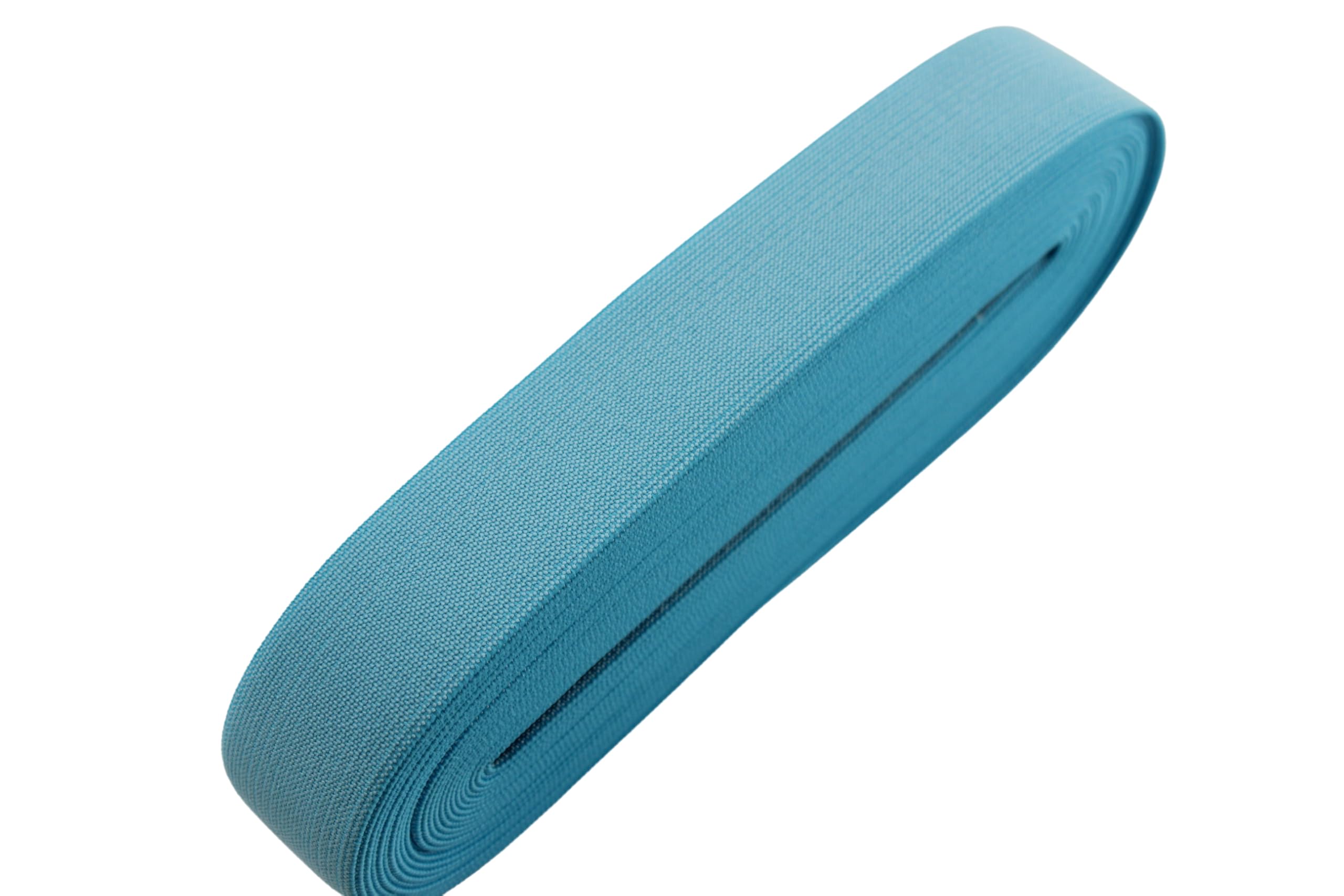Bande élastique à coudre de qualité supérieure turquoise 3 cm