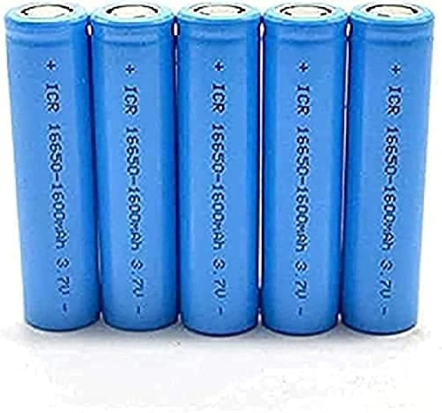 Ba Cells 16650 3.7V 1600Mah for Audio Player Singing Machine Small Fan Bright -5Pcs