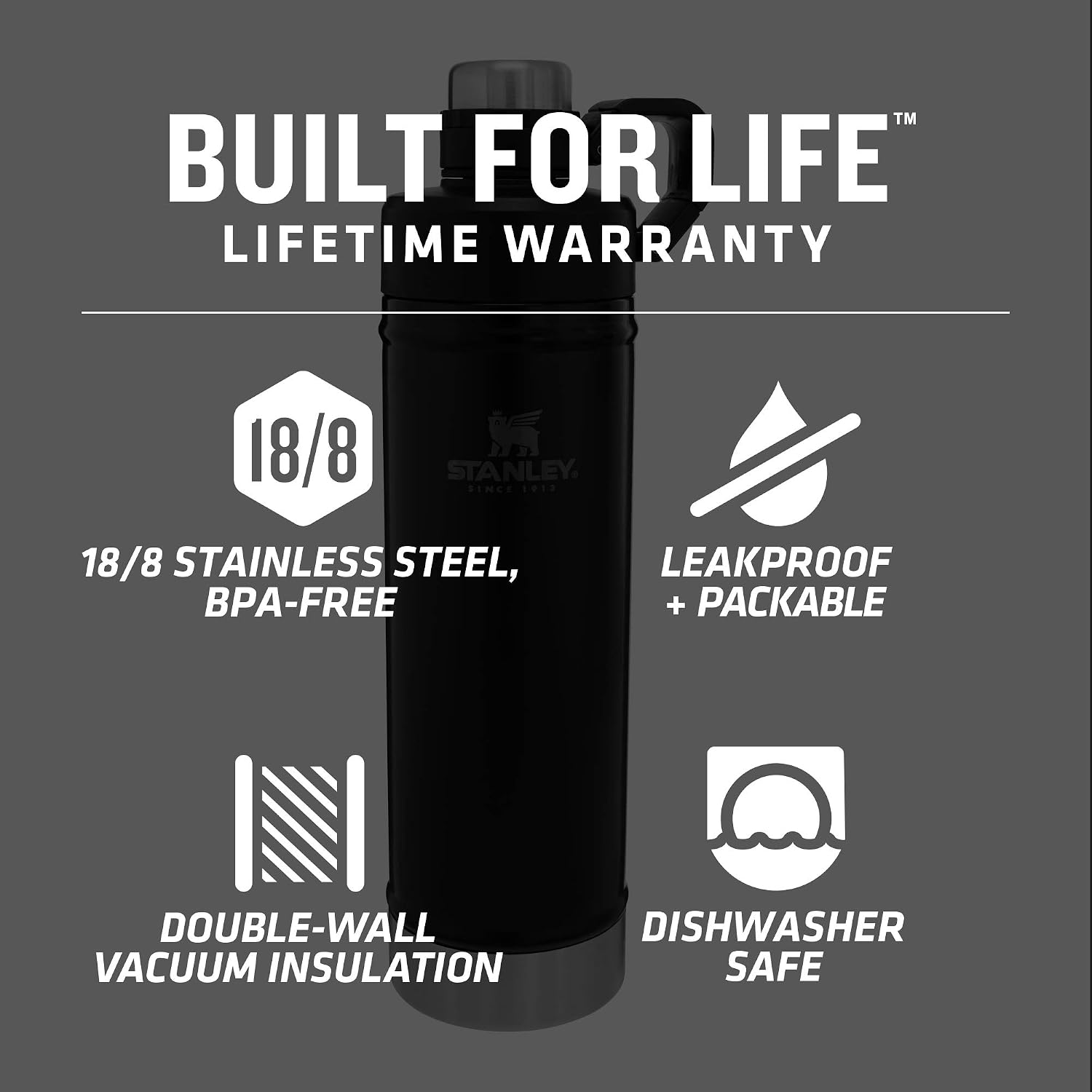 Stanley Classic Easy-Clean Water Bottle | 25 OZ