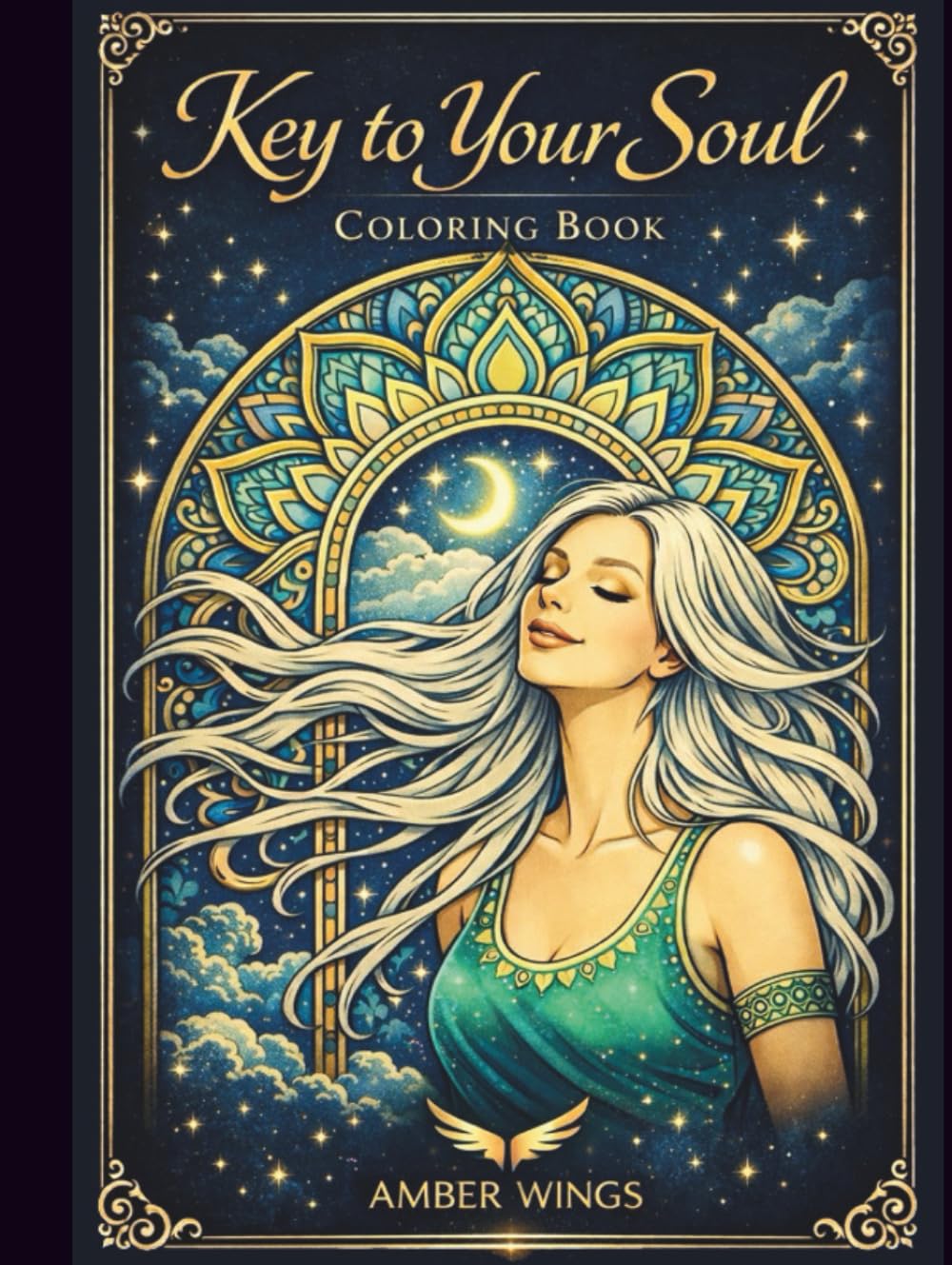 Key To Your Soul Coloring Book      Hardcover – February 27, 2026