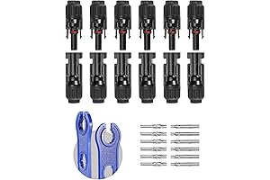 BougeRV 12 PCS Solar Connectors for mc4d