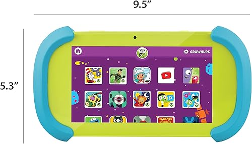 Miniatura 7 de Core Innovations PBS Kids Playtime Pad+ 7" HD Tableta Android segura para niños + TV en vivo