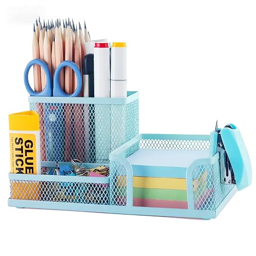 M&G Mesh Pen Holder Desk Organizers Pencil Holder for Desk