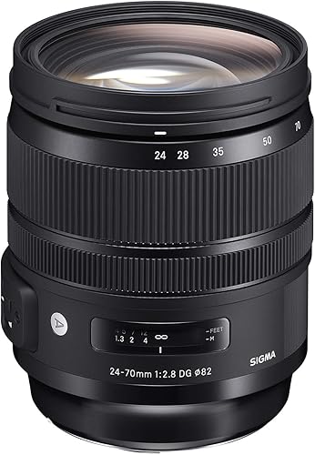 Sigma 24-70mm F2 — šoninis vaizdas