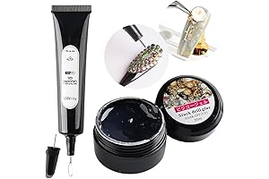 Fcozpjk Nail Glue for Rhinestones: The Superior Bonding Solution for Enchanting Nail Art