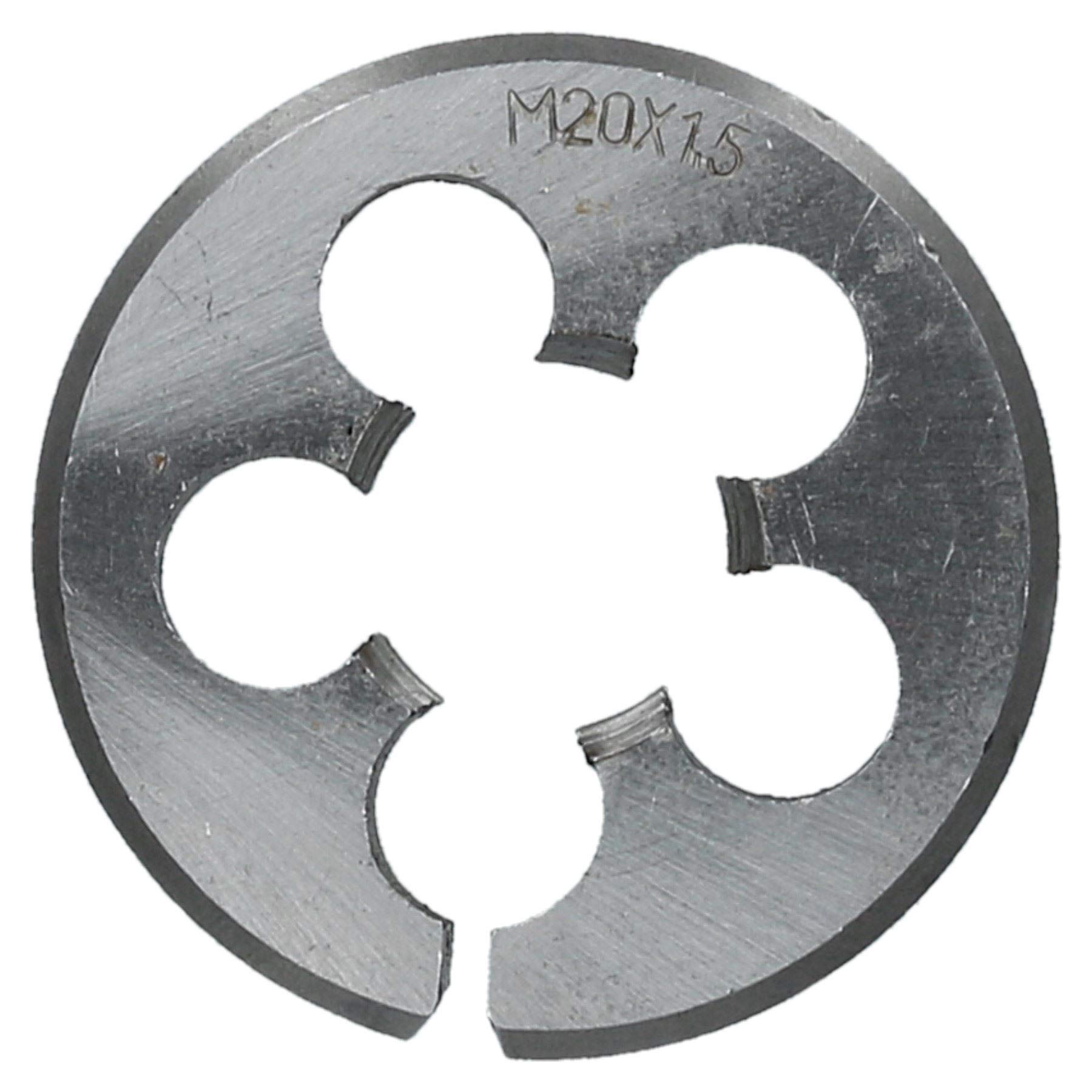 Metric MM M20 x 1.5 Split Die Threading Tool Thread Cutter 50mm Tungsten Steel