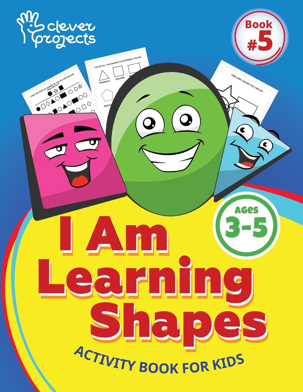 I am learning Shapes: Fun Activities for Kids Ages 3-5 - Shapes Recognition, Tracing, Coloring, and Logic Games