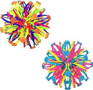 2Pcs Expandable Expanding Ball - Expanding Ball Toy Sphere for Kids & Ad...