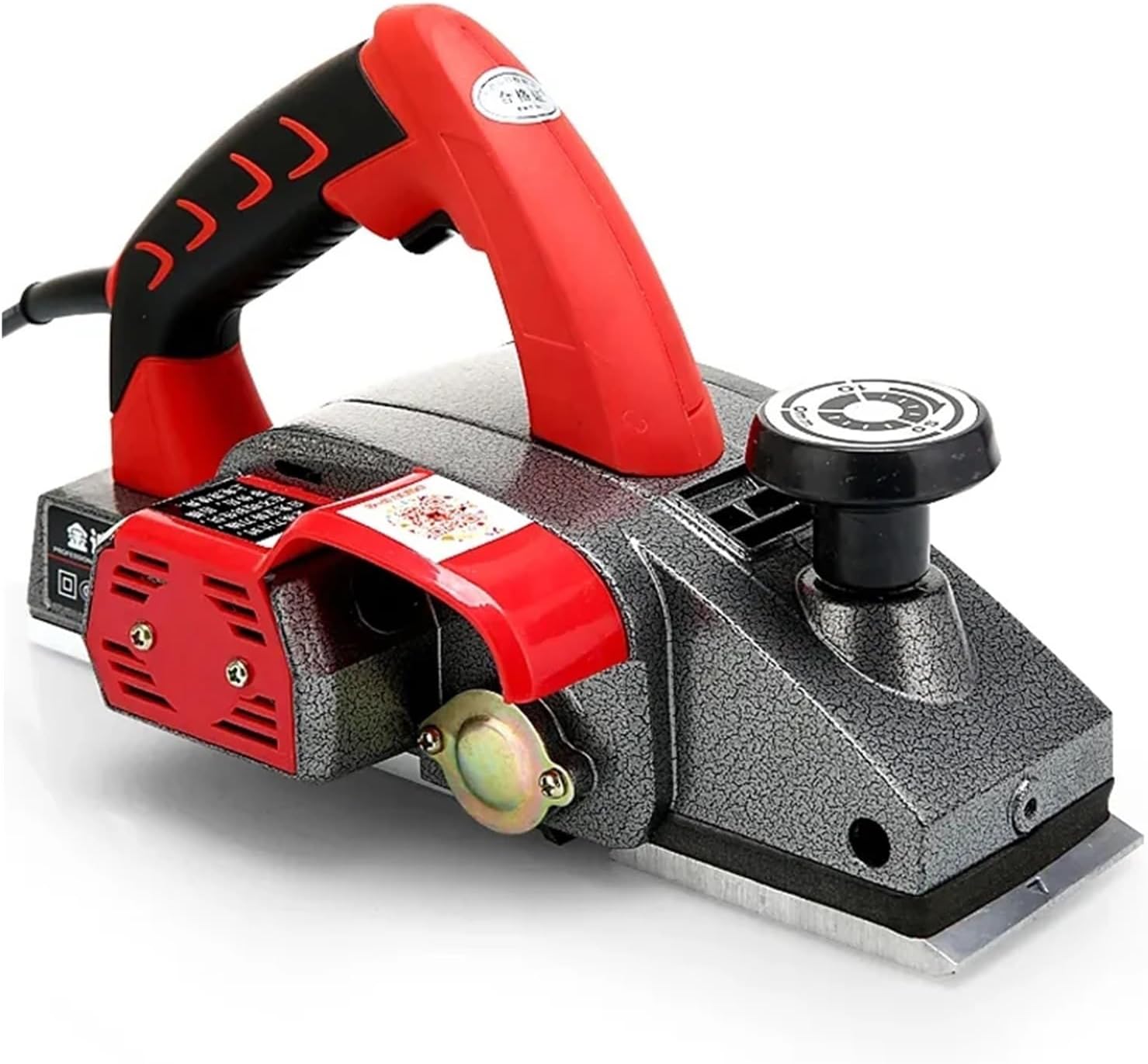 1100W Electric Woodworking Table, Portable Wood Planing Machine, Thickening, 28.5x7.5CM, 2MM Depth,Practicality