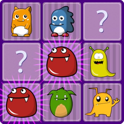 Memory Game: Cute Monsters - //medicalbooks.filipinodoctors.org