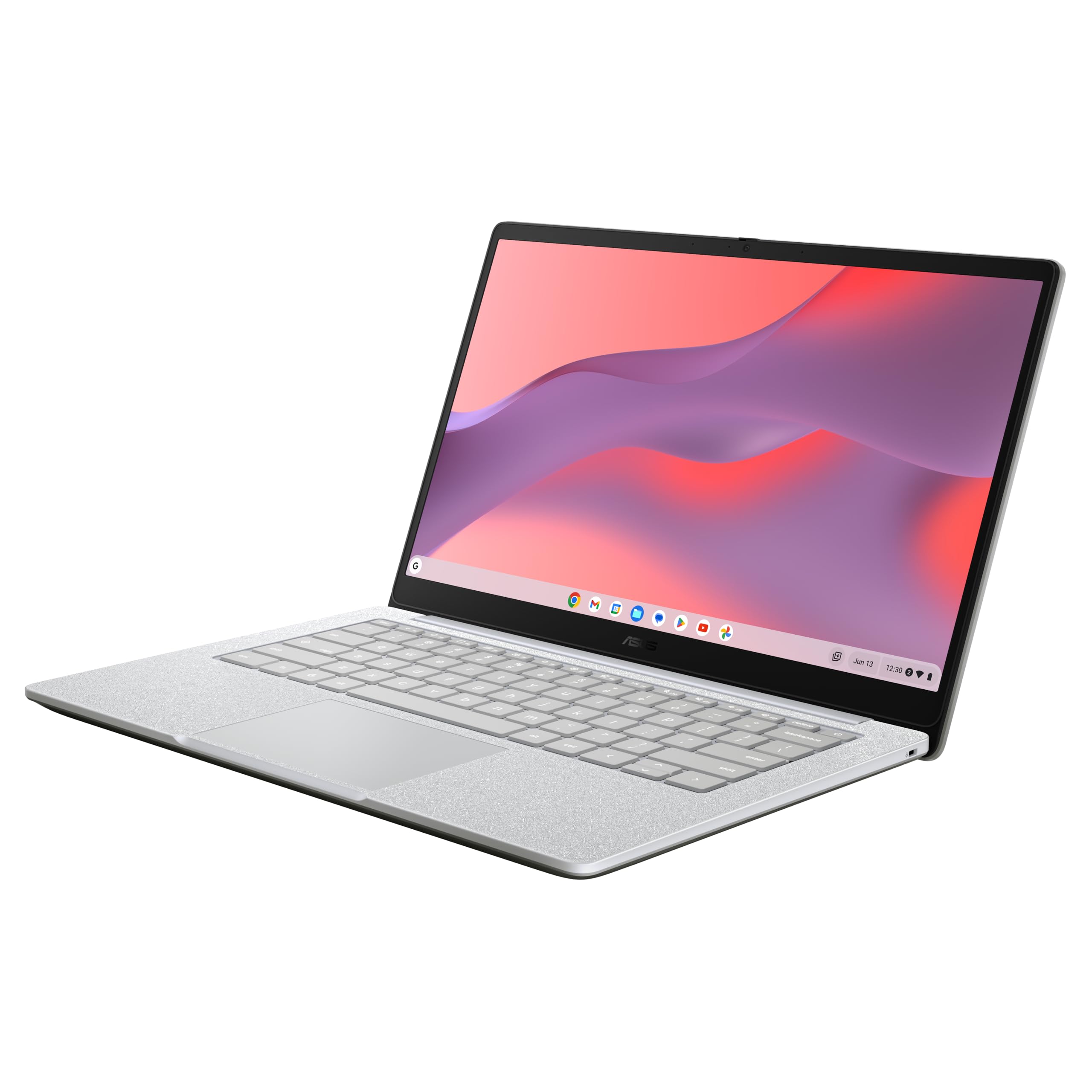 ASUS Chromebook Plus CX1405CTA-S60060 14 cali FHD 60Hz PC Portable (Intel Core 3-N355 Procesor 3,9 GHz, 8GB LPDDR5, 128G eMMC, grafika Intel UHD) ChromeOS, klawiatura AZERTY