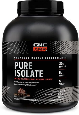 GNC Amp Pure Isolate Chocola Protein Tozu
