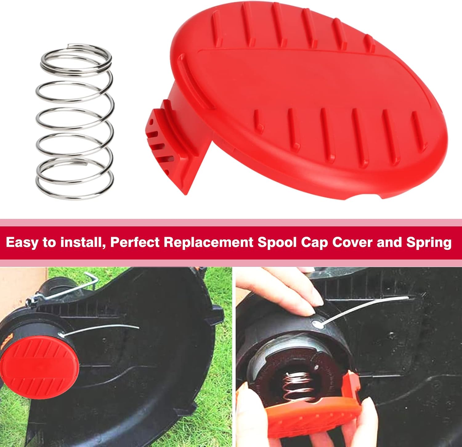 CMZST0653 CMZST065 String Trimmer Spool Line 30ft 0.065" Compatible with Craftsman CMCST900 CMESTA900 CMESTE920 CMZST98020 CMCST915 CMEST913 Weed Eater Cap Model CMZST120SC(10 Packs)