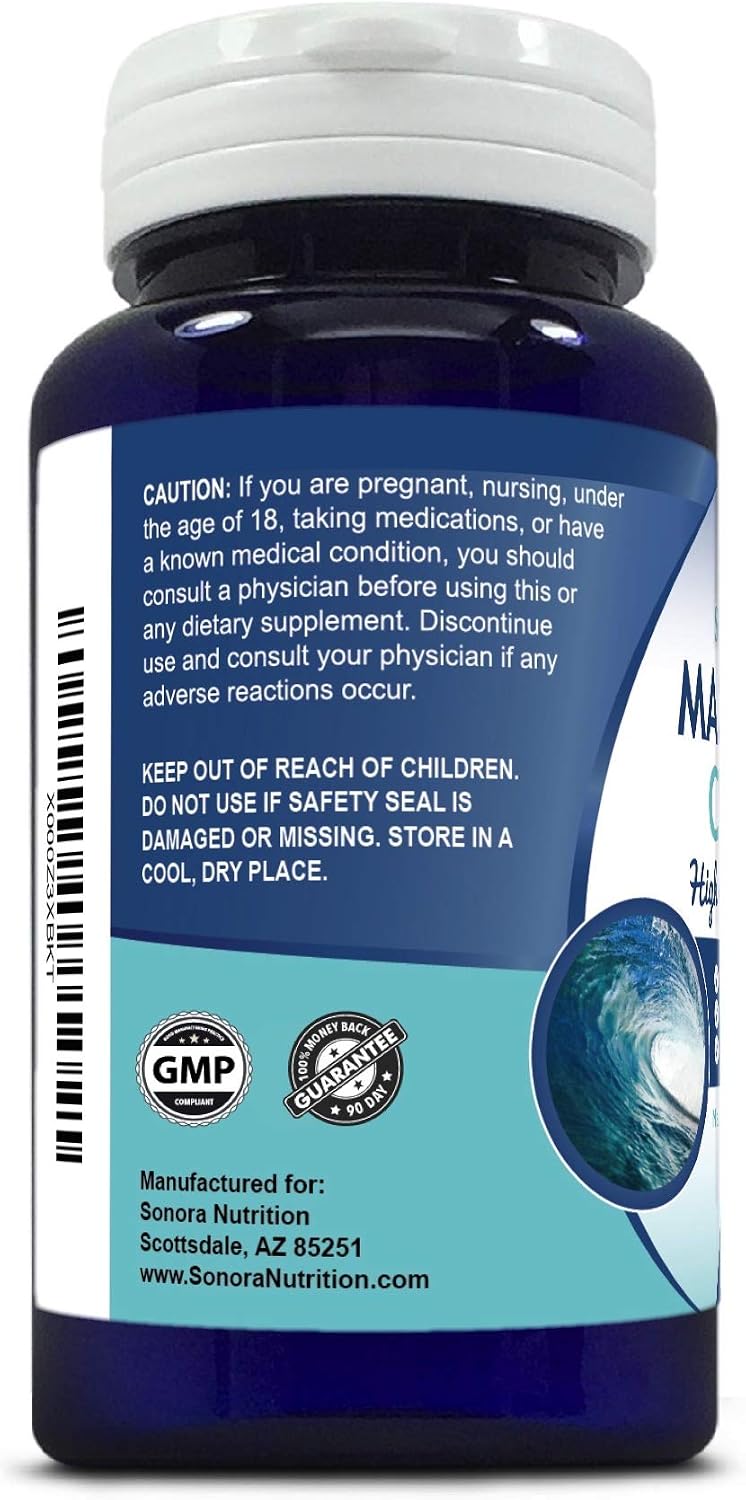 Sonora Nutrition Magnesium Citrate High Absorption Formula 400 mg