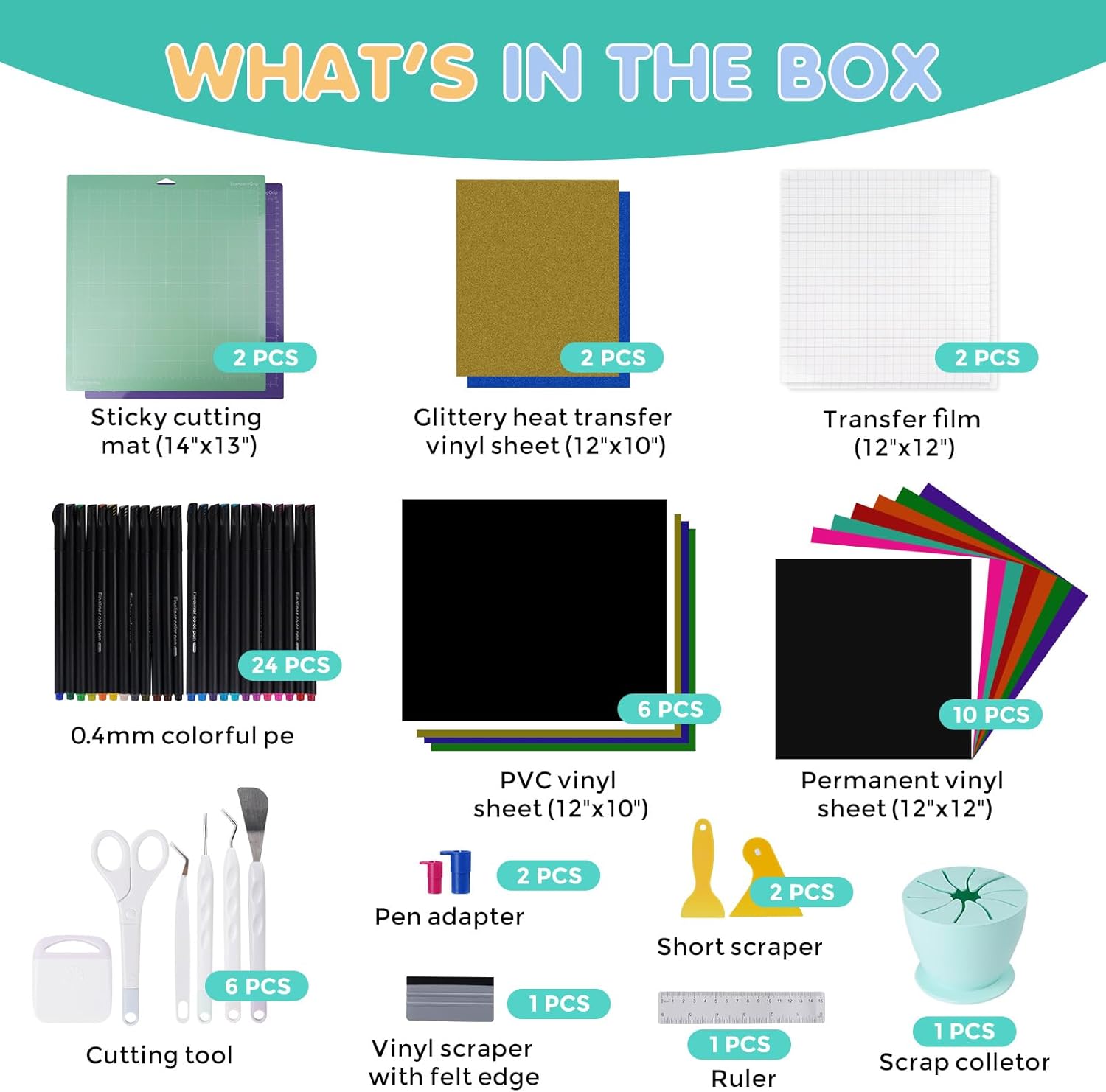 SUDYOWL Ultimate Accessories Bundle for Cricut Makers Machine- Wonderful Tool Kit as Christmas Gifts for Beginners,Pros,Instantly Create Amazing Crafting Projects
