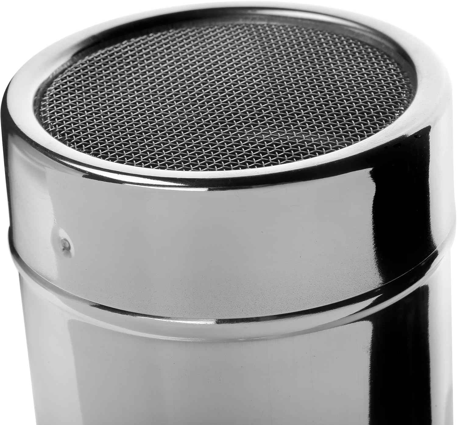 Icing Sugar Shaker - Cocoa Shaker - Decorating Shaker - Icing Sugar Shaker with Lid - Icing Sugar Shaker - Icing Sugar Sieve - Shaker Icing Sugar - Dusting Sugar Shaker 7 x 7 x 10 cm