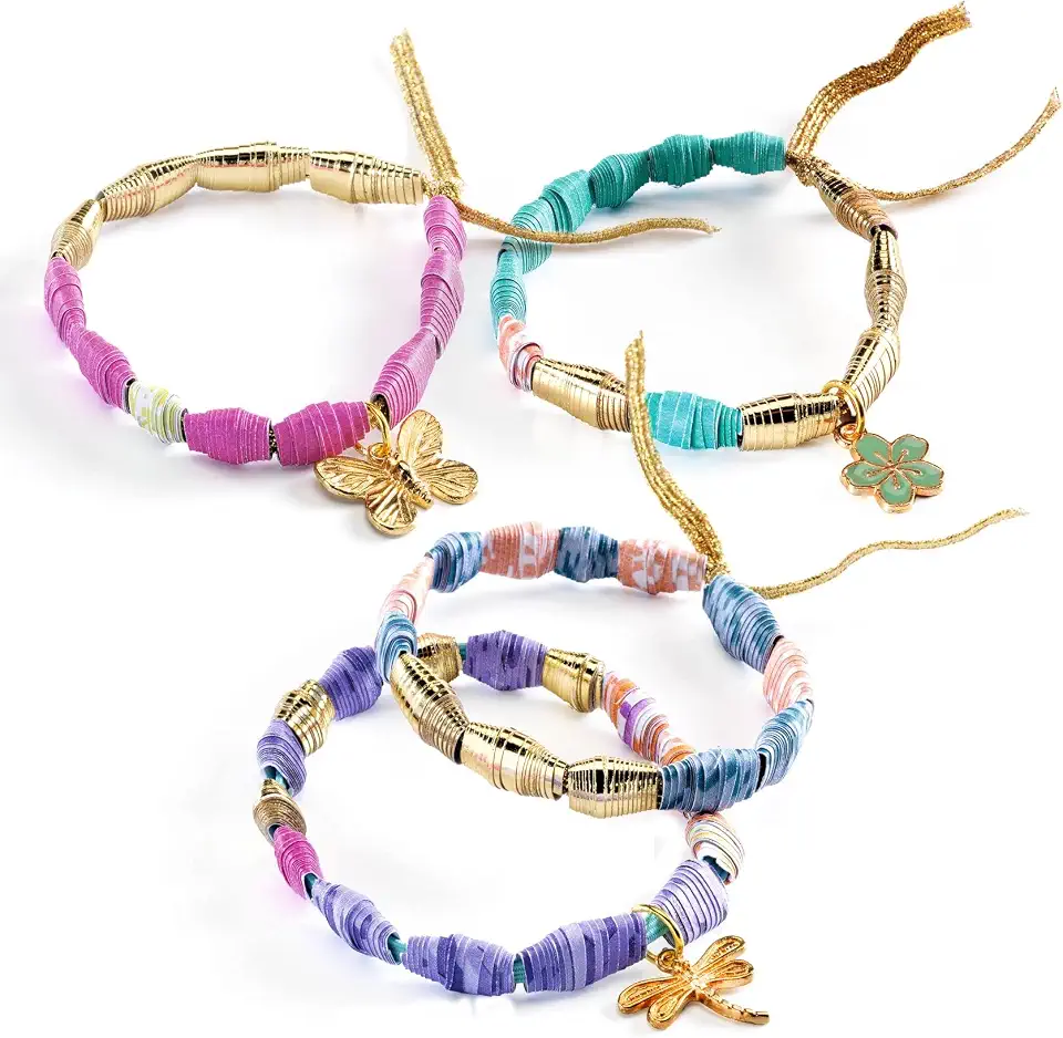 Djeco Do It Yourself - Stylish And Golden Bracelets
