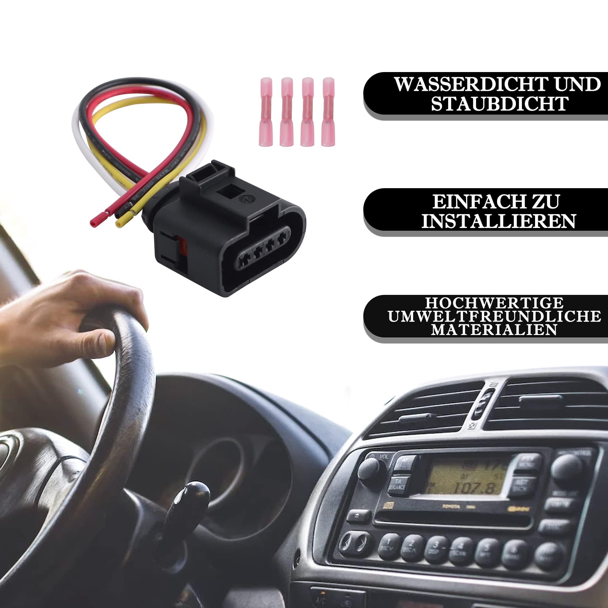 Cavo di ricambio a 4 pin compatibile sensori temperatura aria ossigeno 1J0973704