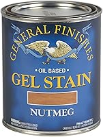 Vista 13 de General Finishes - Tinte en gel base de aceite, 1 cuarto de galón, cereza georgiana