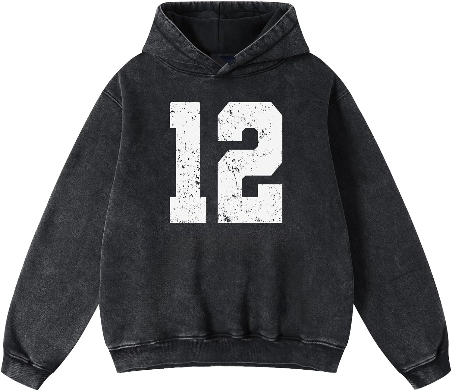 FAIABLE Oversized Hoodies for Mens Acid Washed Graphic Men's Fashion Hoodies Sweatshirts Sweats Preppy for College,Gym,Sports
