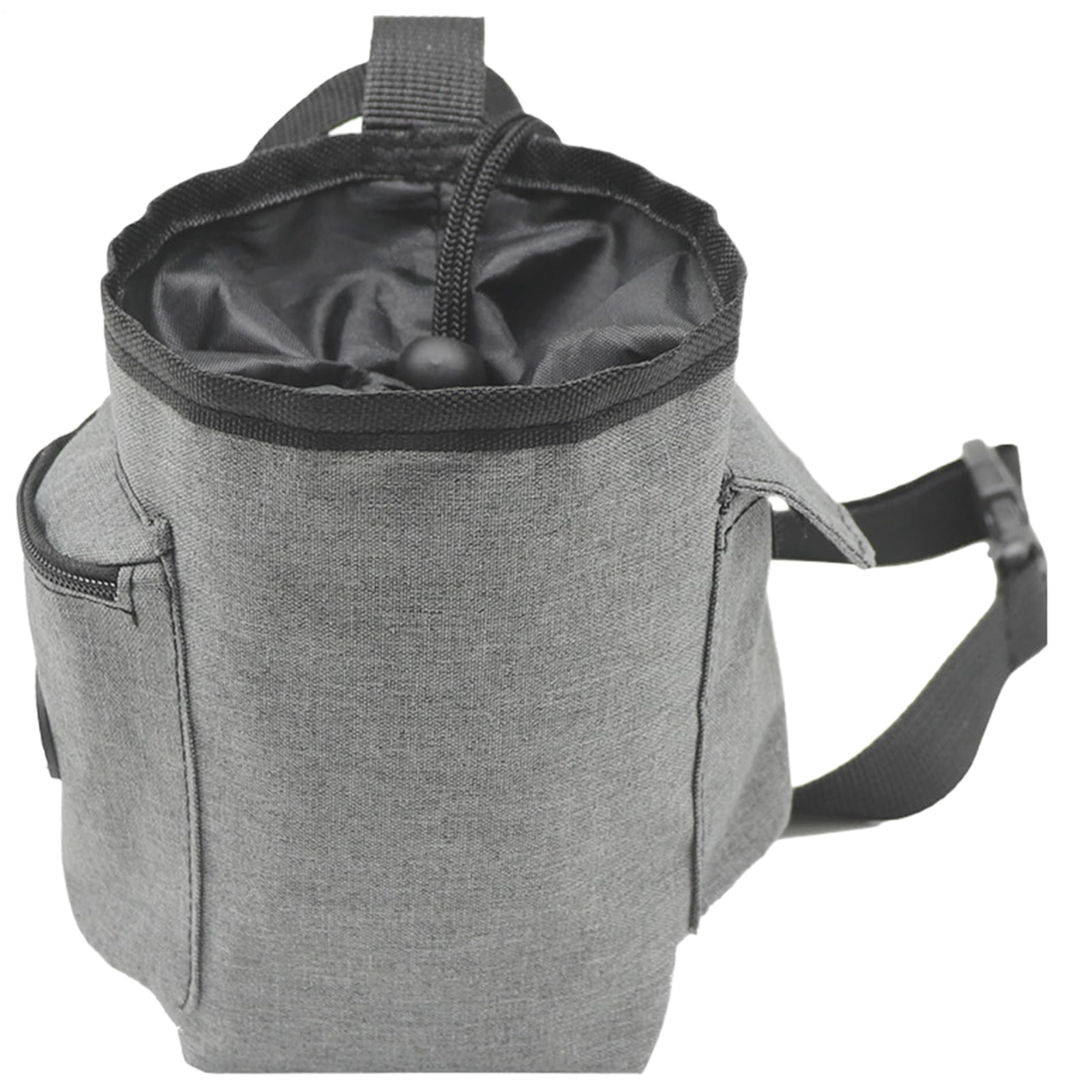 Climbing Chalk Bag - Chalk Storage Organizer With Zippered Pocket And Adjustable Waist Belt | Lightweight Gym Holder For Weightlifting Bouldering Rock Climbing Gymnastics Hiking Outdoor