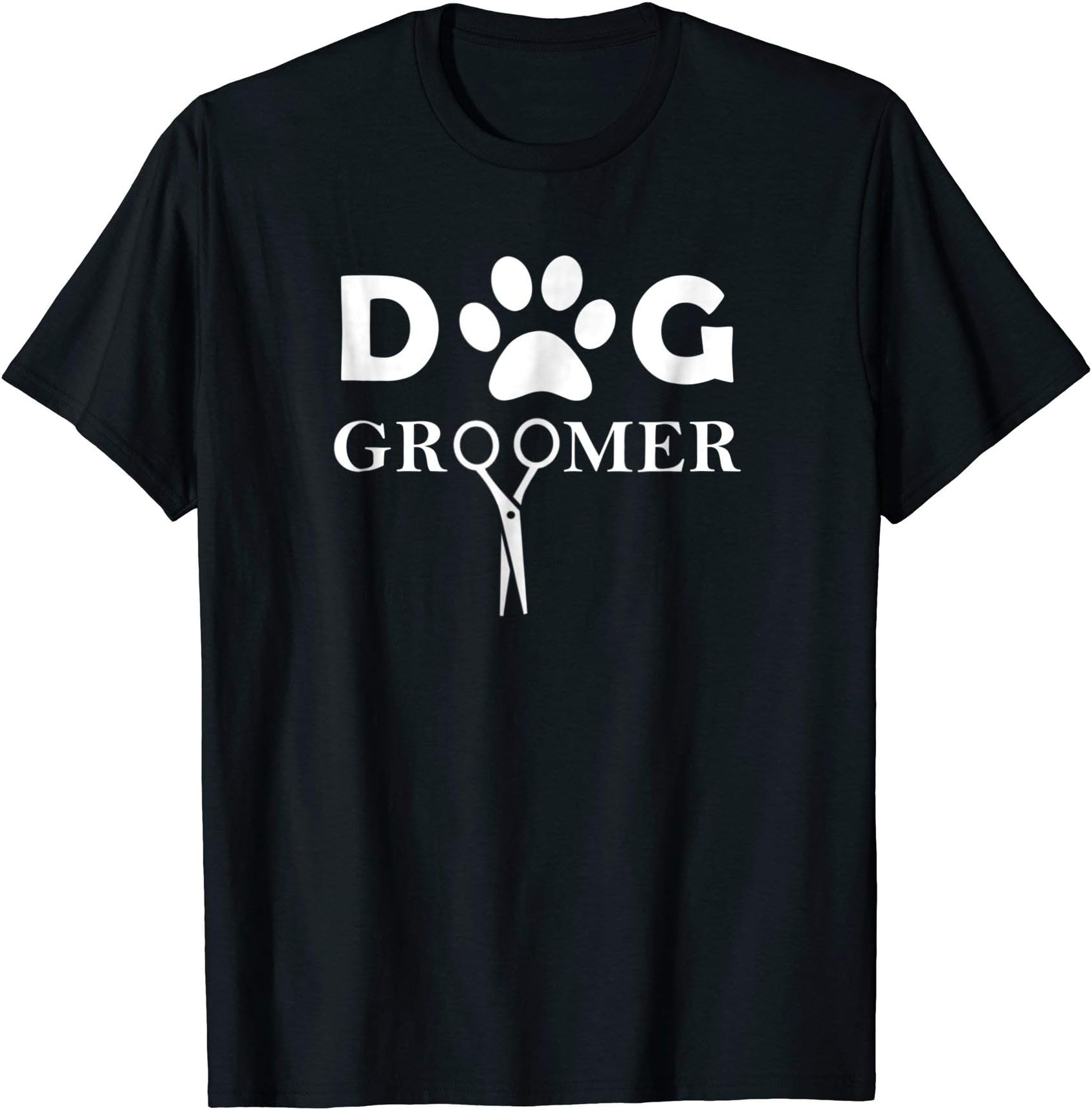 avasee Dog Groomer T-shirt for Pet Puppy Grooming Stylist