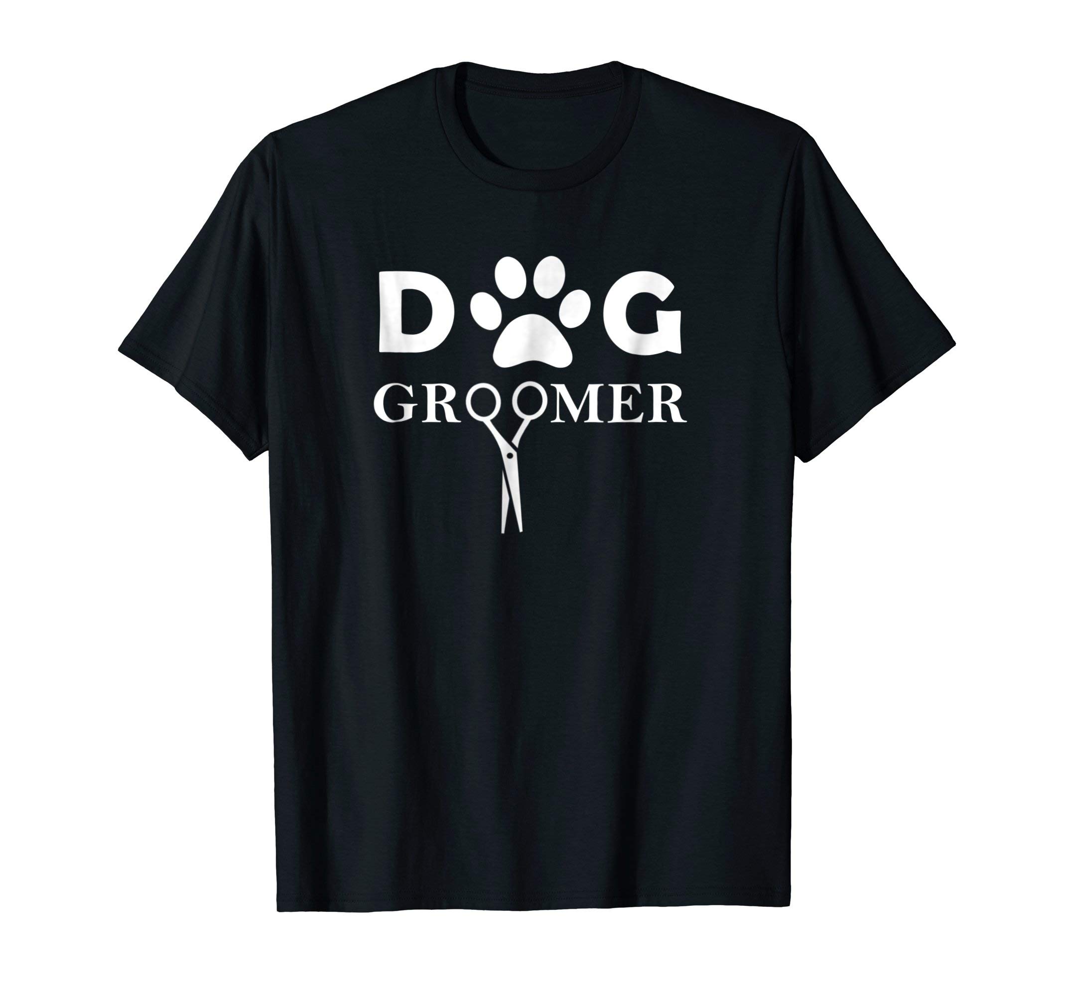 avasee Dog Groomer T-shirt for Pet Puppy Grooming Stylist