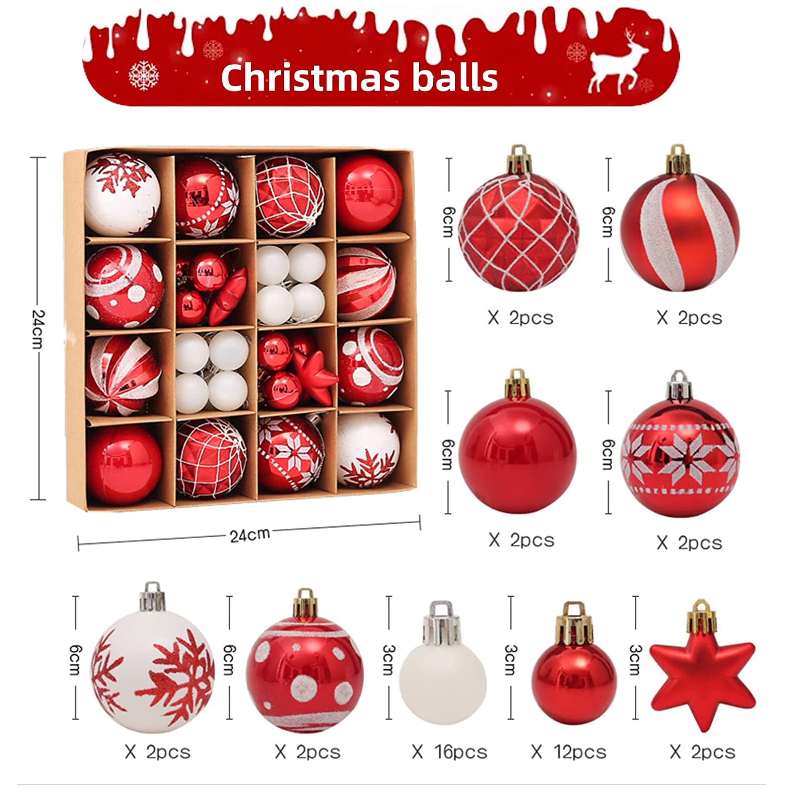 Palline albero di natale-AliExpress