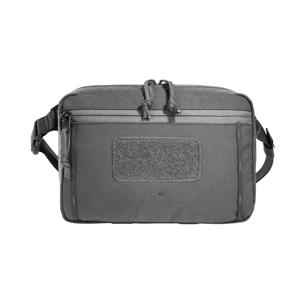 Tasmanian Tiger TT Tac Pouch 8.1 Hip Taktische Ausrüstungs-Tasche Mit Molle-System, Abnehmbarem Hüftgurt, Umhänge- und Rucksack Zusatz-Tasche - Titan Grey