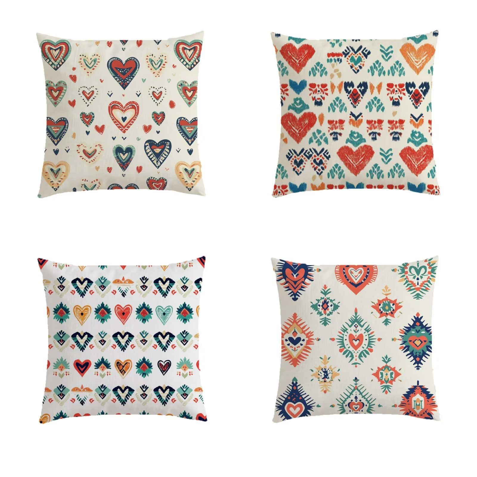 Housse coussin exterieur imperméable 50x50 pour salon de jardin