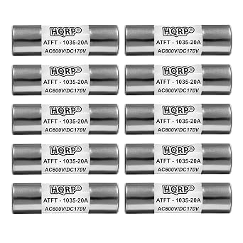 HQRP     10  SC-20   G   20    600V Bussmann SC-20 Buss Sc20 LIttelfuse SLC-20 Balboa Gecko Vita Spas Dynasty Spas