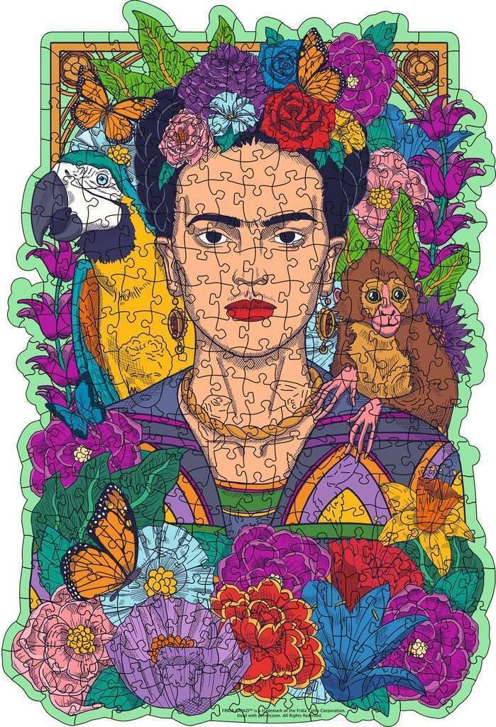 Ravensburger Frida Kahlo 300 Piece Wooden Jigsaw Puzzle | Premium Quality Made in Europe | FSC Certified Sustainable Materials