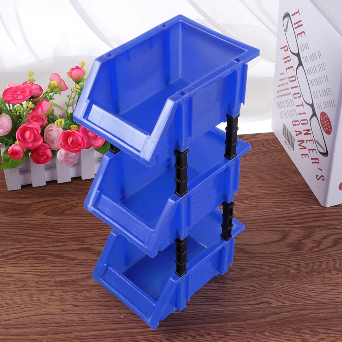 Component Storage Box Mini Tool Box DIY Thickened Plastic 150x110x74mm