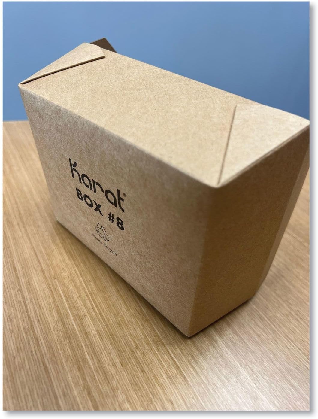GEN Reclosable Kraft Take-Out Box, 48 oz, Paper, 300/Carton