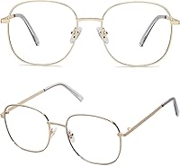 Vista 2 de SOJOS Classic Square Blue Light Blocking Glasses for Women Men Stylish Computer Glasses SJ1137