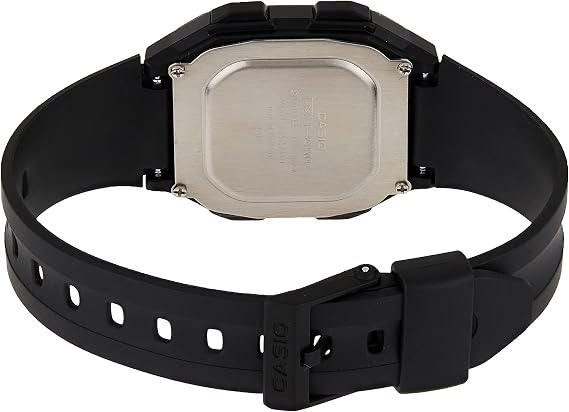 Casio F-201WA-1ADF Wristwatch, Black, Standard