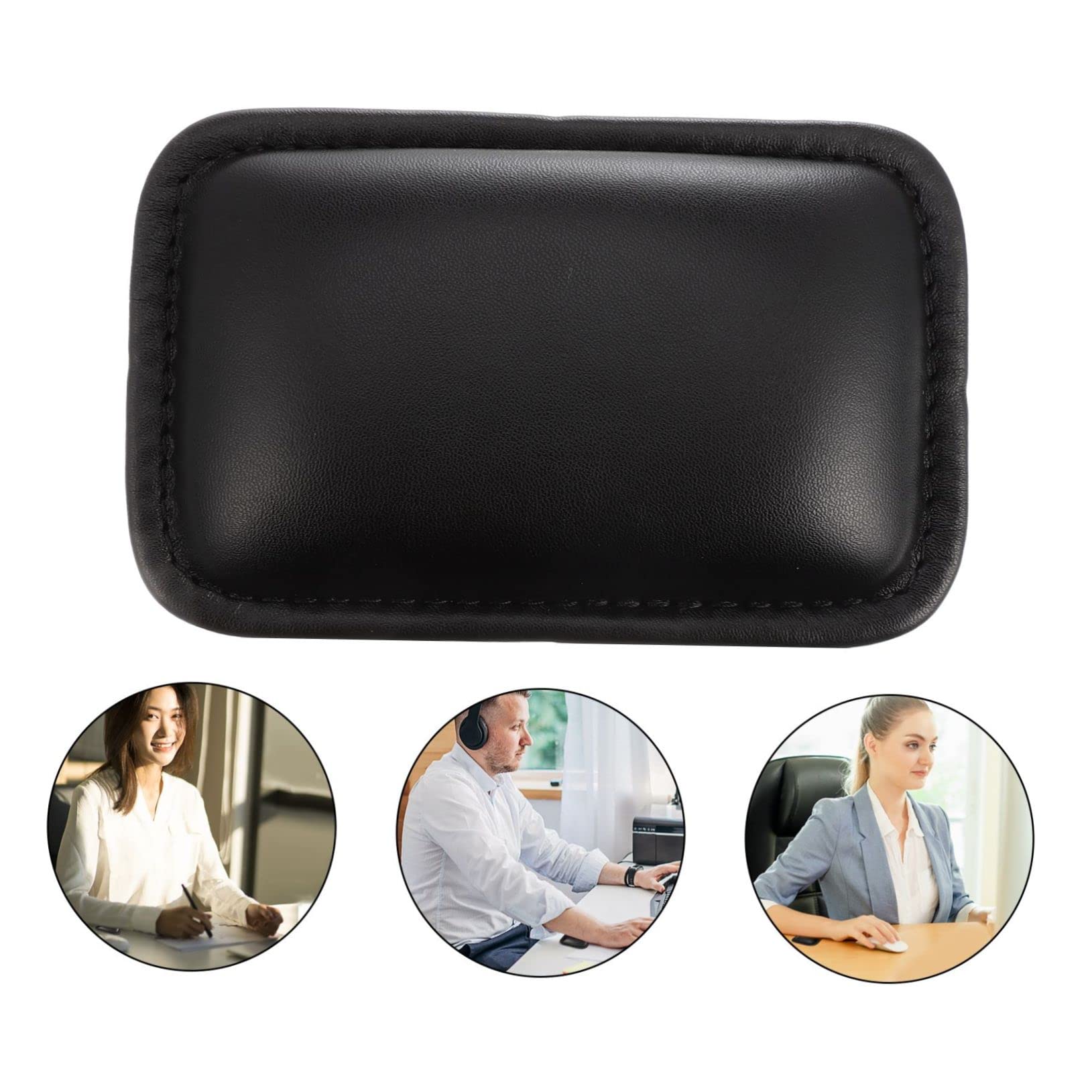 Gadpiparty 3 Set Tappetino Ergonomico Poggiapolsi Per Tastiera E Mouse Pelle Per E Gomito Antiscivolo E Portatile Per Ufficio 2 Pezzi * 3